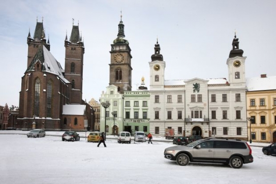 V hradeckém kraji začne podle meteorologů sněžit.