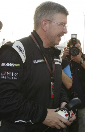 Týmový šéf Brawn GP, nyní Mercedesu, Ross Brawn.