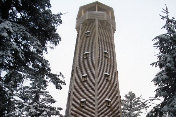 Rozhledna u Sušice stojí zásluhou nadšení místních lidí.
