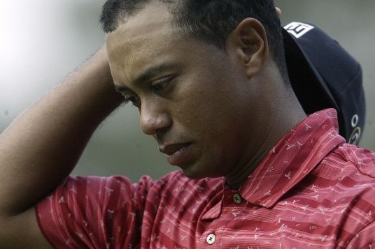 Tiger Woods na archivním snímku.