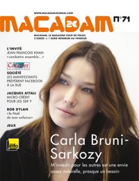 První dáma posktyla interview bezdomoveckému Macadamu.