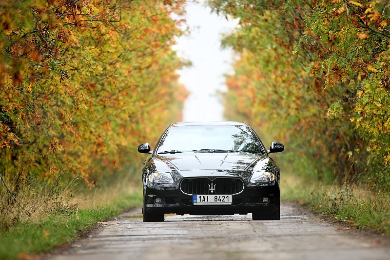 Maserati Quattroporte Sport GT S má oproti soupeřům charisma.