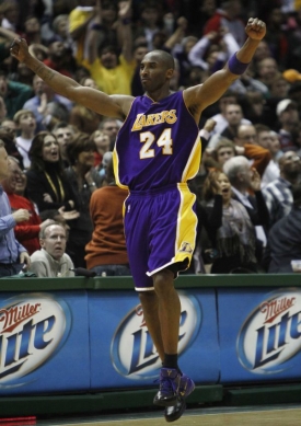Kobe Bryant opět zazářil.