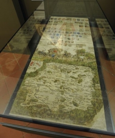 Nikdy nevystavená Klaudiánova mapa.