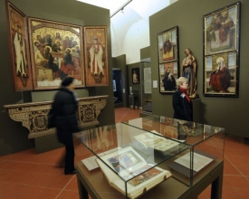Pohled do expozice výstavy.