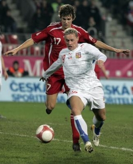 Zápotočný v dresu reprezentace.