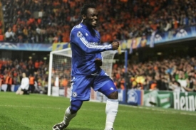 Michael Essien z Chelsea. Michael Essien z Chelsea.