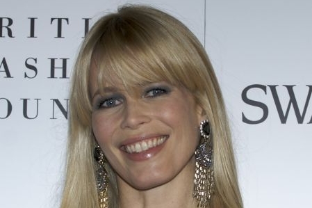 Modelka Claudia Schifferová. 