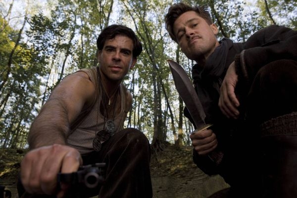 Brad Pitt ve filmu Hanebný pancharti.