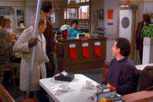 Z populárního seriálu Seinfeld.