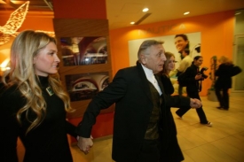 Jiří Menzel s manželkou Olgou. Pár již spolu nežije.
