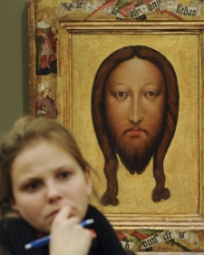 Svatovítský veraikon na výstavě Umění české reformace.