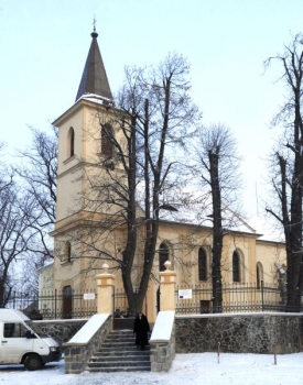 Kostel v Solanech na Litoměřicku.