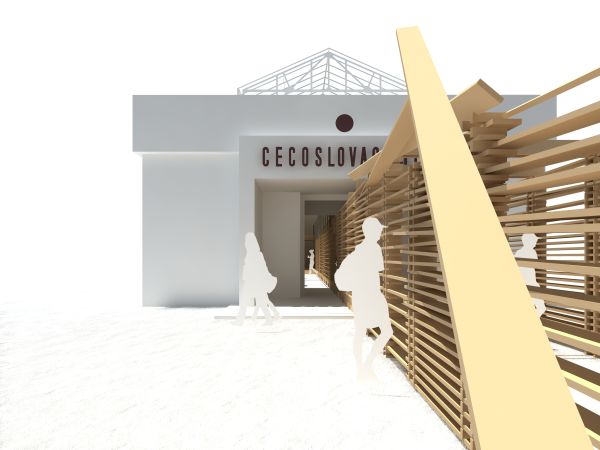 Přirozená architektura. Vítězný projekt pro český pavilon.