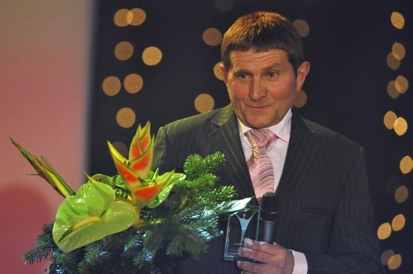 Josef Váňa při galavečeru ankety Sportovec roku.