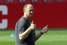 Trenér Scolari (archivní foto).