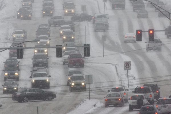 Meteorologové lidem radí: &quot;Zůstaňte raději doma.&quot;