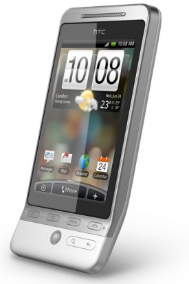 HTC Hero s Androidem se obejde bez hardwarové klávesnice.