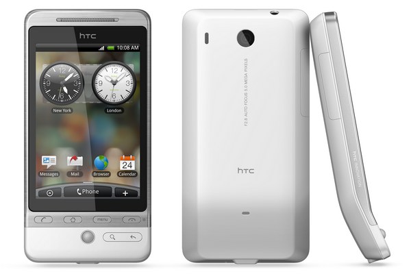 HTC Hero s Androidem se obejde bez hardwarové klávesnice.