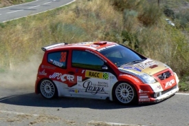 Martin Prokop na Katalánské rallye.