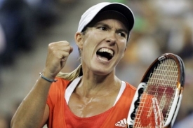 Belgická tenistka Justine Heninová.
