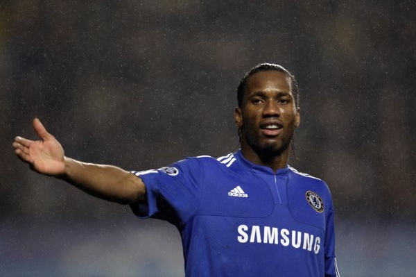 Jeden z tahounů londýnské Chelsea Didier Drogba.