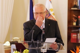 Jak je u nás zvykem, na Nový rok hovoří k národu prezident.