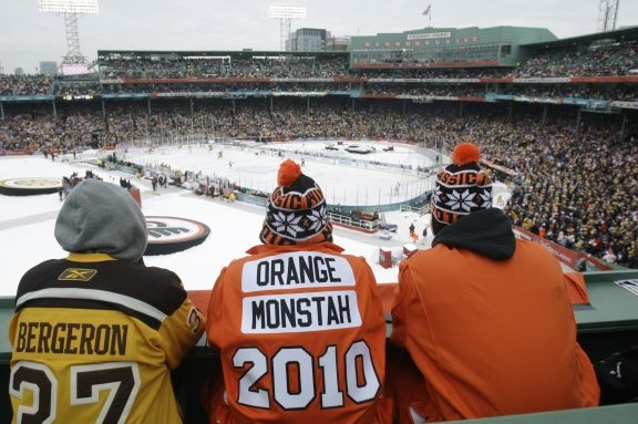 NHL se opět předvedla venku.