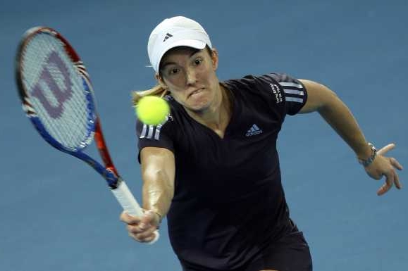 Belgická tenistka Justine Heninová.