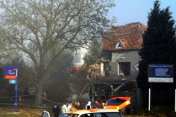 V belgickém Dinantu loni zahynuli lupiči při pokusu ukrást bankomat.