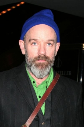 Zpěvák skupiny R.E.M. Michael Stipe.