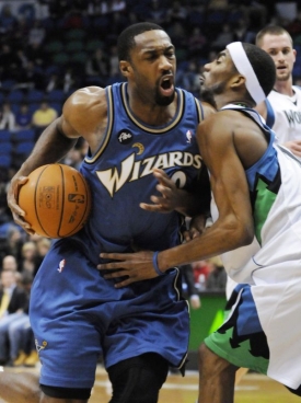 Gilbert Arenas v akci.