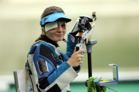 Kateřina Emmons na olympi&aacute;dě v Pekingu.