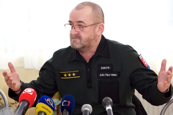 Šéf slovenské pohraniční a cizinecké policie Tibor Mako. 