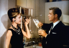 Audrey Hepburnov&aacute; ve filmu Sn&iacute;daně u Tiffanyho.