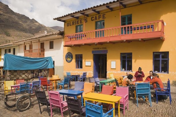 Peruánská restaurace. 
