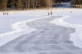 Lipno nabídne parádní bruslení.
