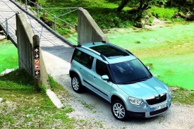 Škoda Yeti 1,8 TSI 4x4 stojí necelých 550 tisíc korun.