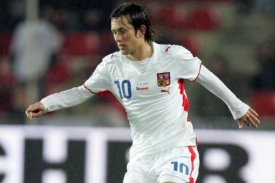 Tomáš Rosický při podzimním návratu do reprezentace.