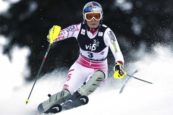Lyžařka Lindsey Vonnová.