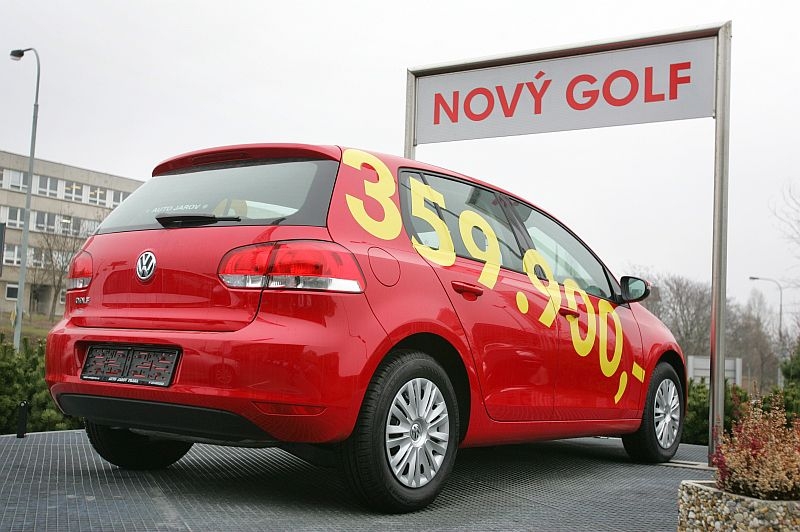 Celkem 165 VW Golf se v Česku prodalo pouze podle statistik SDA.