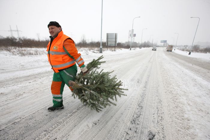 Všude bílo. Podobné počasí by si řada lidí přála hlavně na Vánoce.
