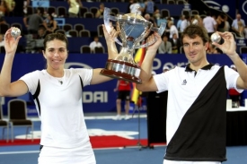 Tommy Robredo a Maria José Martínezová-Sánchezová.