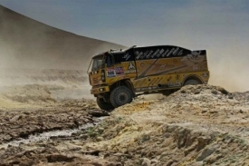 Kamion Liaz Martina Macíka na rallye Dakar. Kamion Liaz Martina Macíka na rallye Dakar.