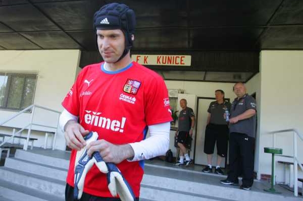 Fotbalový brankář Petr Čech.