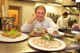 Radek David, šéfkuchař restaurace La Veranda.