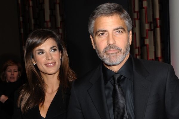 George Clooney s přítelkyní Elisabettou Canalisovou. 