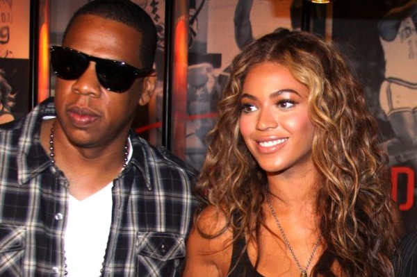 Zpěvačka Beyoncé a její manžel raper Jay-Z.