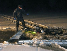 Ne vždy se zkratka přes zamrzl&eacute; Lipno vypl&aacute;c&iacute;.