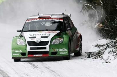 Škoda Fabia S2000 na loňském Monte Carlu.